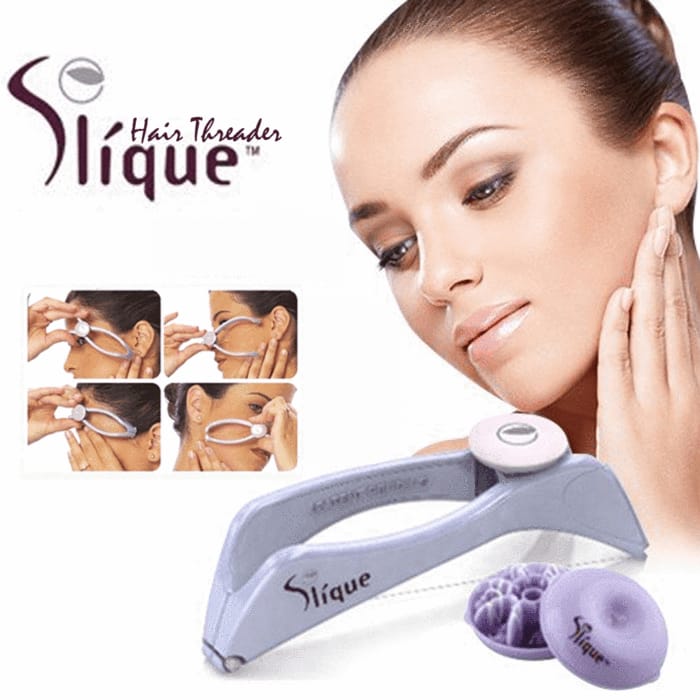 Slique Hair Remover for Women – Facial Threading & Hair Removal Beauty Tool