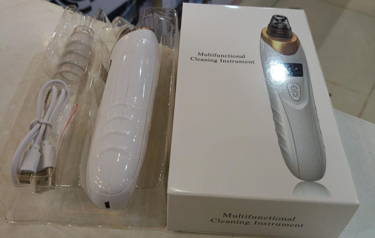 5-in-1 Rechargeable Blackhead Remover Machine β Pore Cleaner & Skincare Device