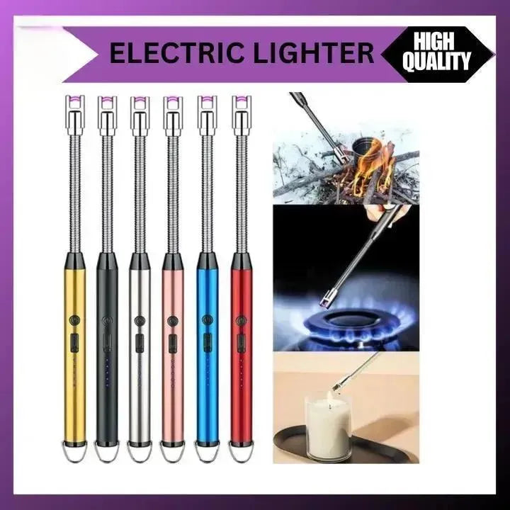 Arc Rechargeable Kitchen Lighter – Type-C Electric Ignition Tool with Metal Body